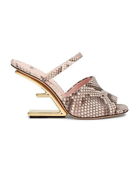 fendi first sandal|fendi sandals women's.